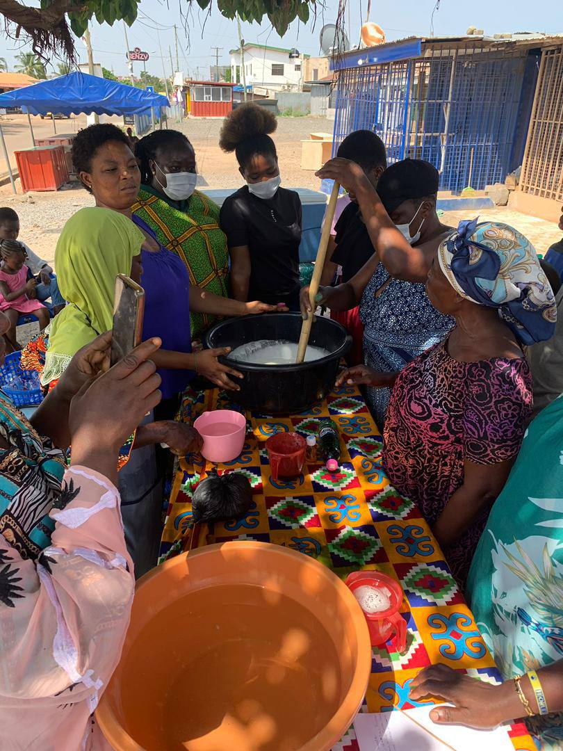 Skills training - soap and detergent making